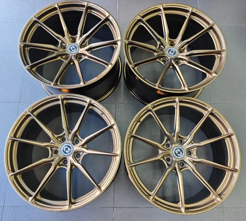 (Demo Car Wheels) 20" Hre P104sc Forged Monoblock Wheels 1