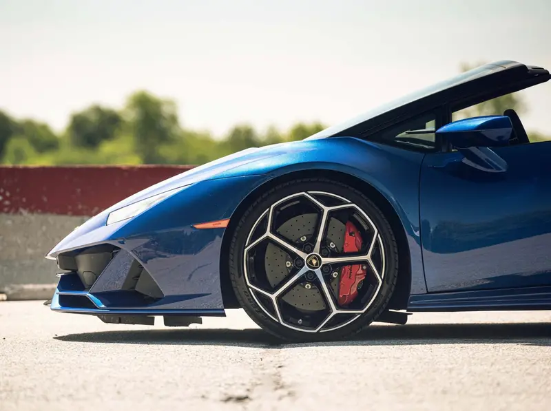 (Demo Car Wheels) 20" Lamborghini Huracan Original Aesir Forged Wheels 2