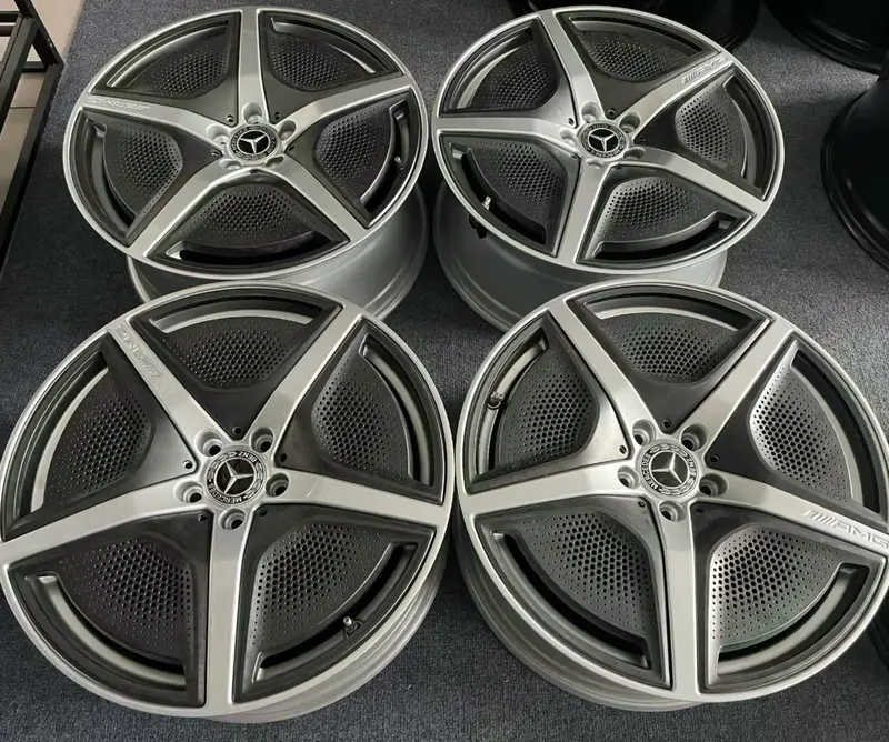 (Demo Car Wheels) 20" Mercedes-Benz Eqe V295 / X294 Suv Amg 5 Spoke Oe Wheels 2