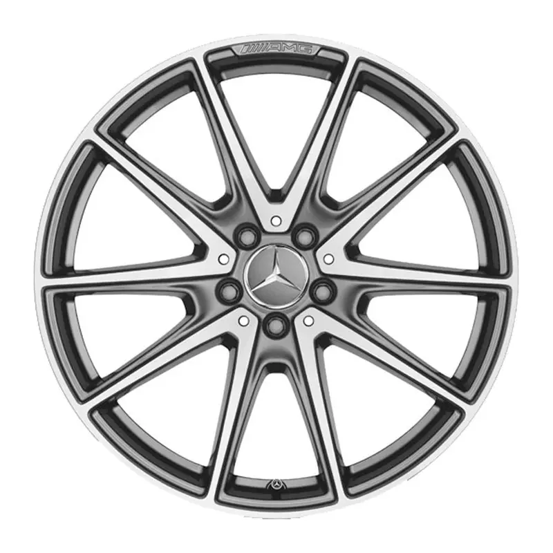 (Demo Car Wheels) 20” Mercedes-Benz S-Class Amg 10-Spoke Oe Wheels 1