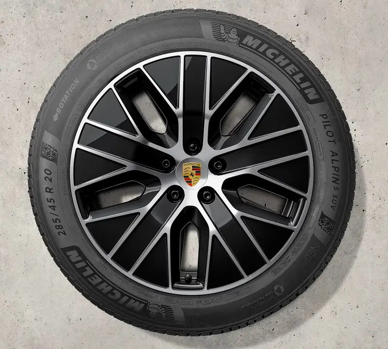 (Demo Car Wheels) 20” Porsche Macan H2 Ev Oe Wheels Set 1