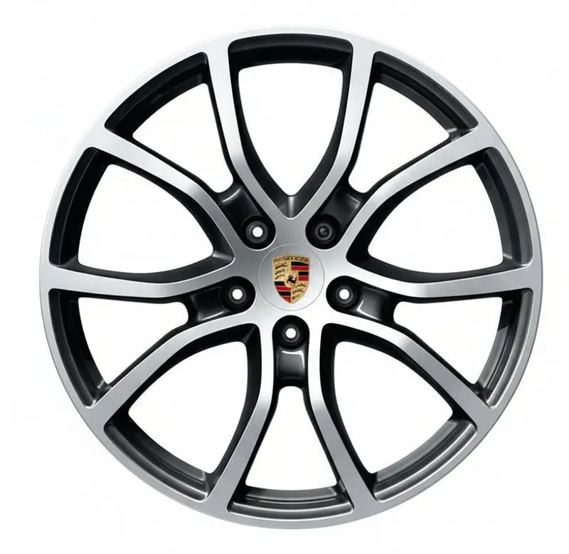(Demo Car Wheels) 21” Porsche Cayenne Exclusive Design Oe Wheels 1