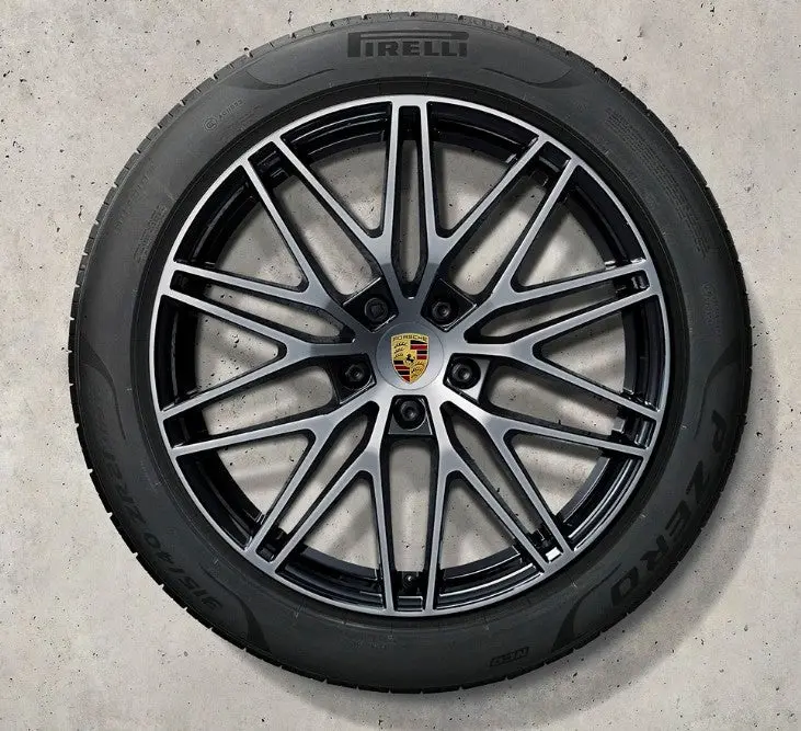 (Demo Car Wheels) 21” Porsche Cayenne Rs Spyder Design Oe Wheels 1