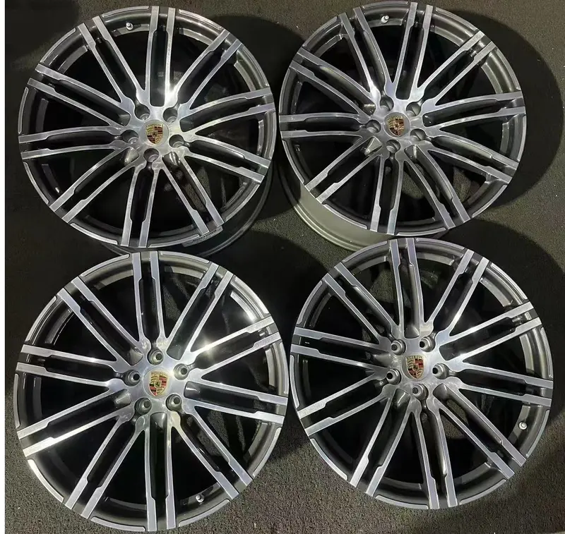 (Demo Car Wheels) 21” Porsche Macan 911 Turbo Design Oe Wheels 2