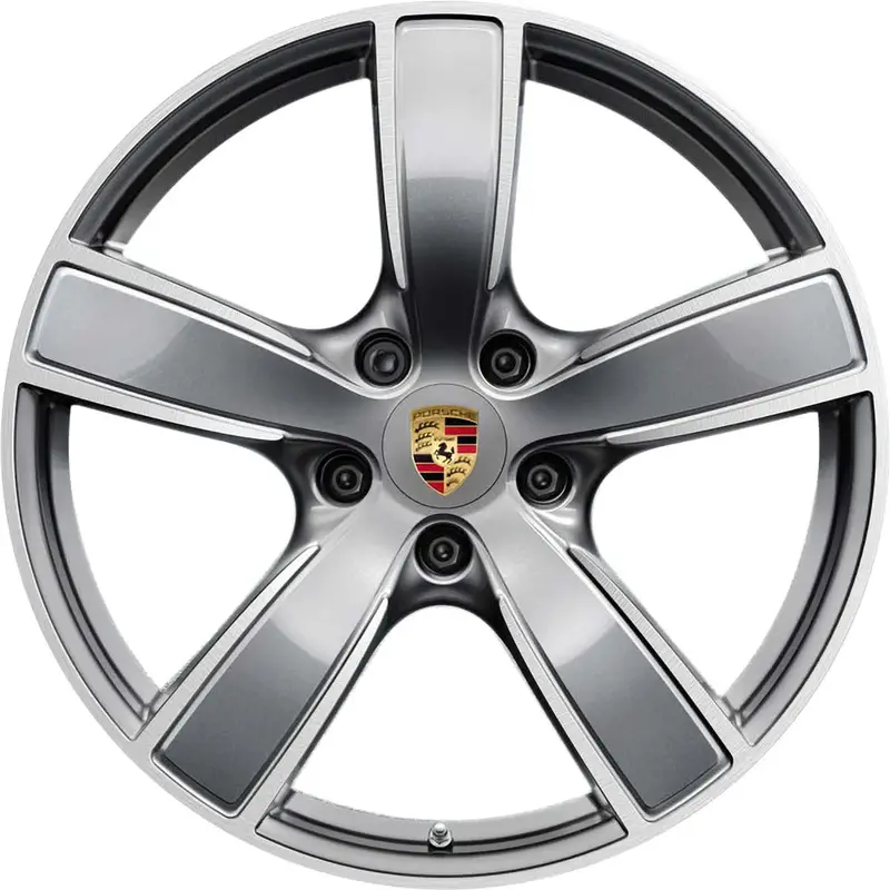 (Demo Car Wheels) 21” Porsche Macan Sport Classic Ii Design Oe Wheels 1