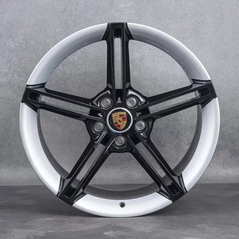 (Demo Car Wheels) 21” Porsche Taycan Mission E Design Oe Wheels Set 1