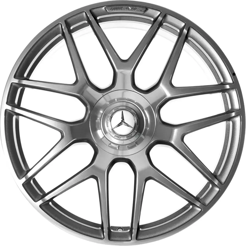 (Demo Car Wheels) 22” Mercedes-Benz G-Class Amg Forged Oe Complete Wheels Set 1