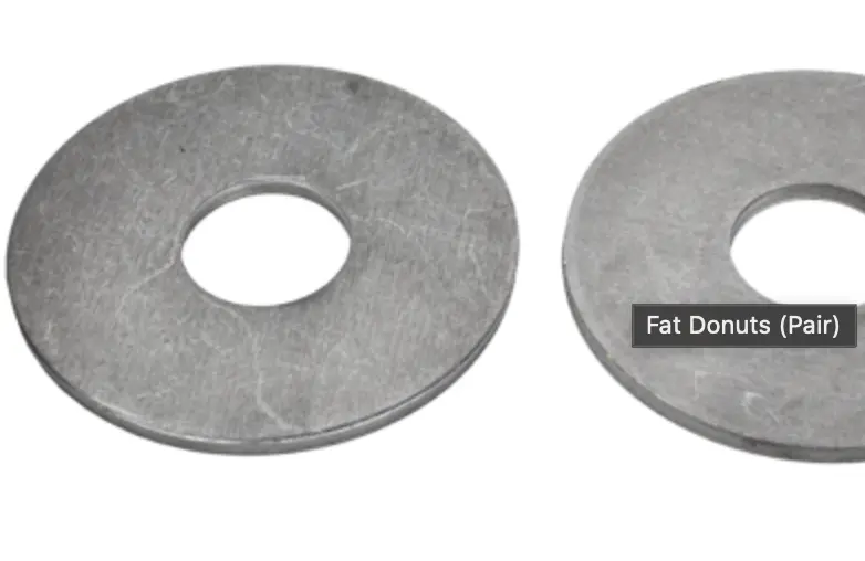 Description  Fat Donuts  3/16" Thick 1