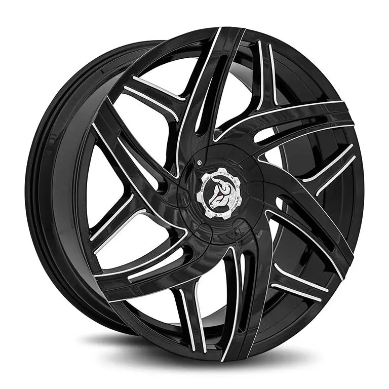 Diablo Hurricane Gloss Black Machine Face 1