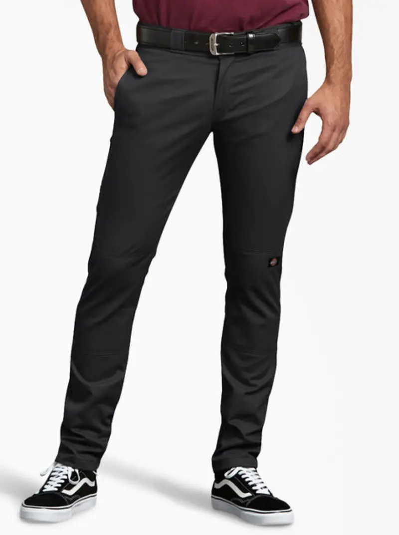 Dickies Skinny Fit Double Knee Cell Phone Pocket Pants 1
