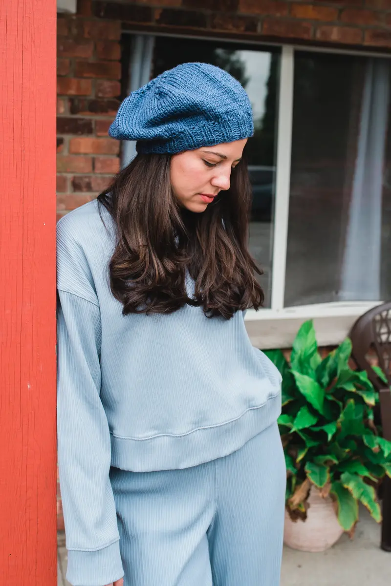 Disgruntled Pelican Beret (Knit) 1