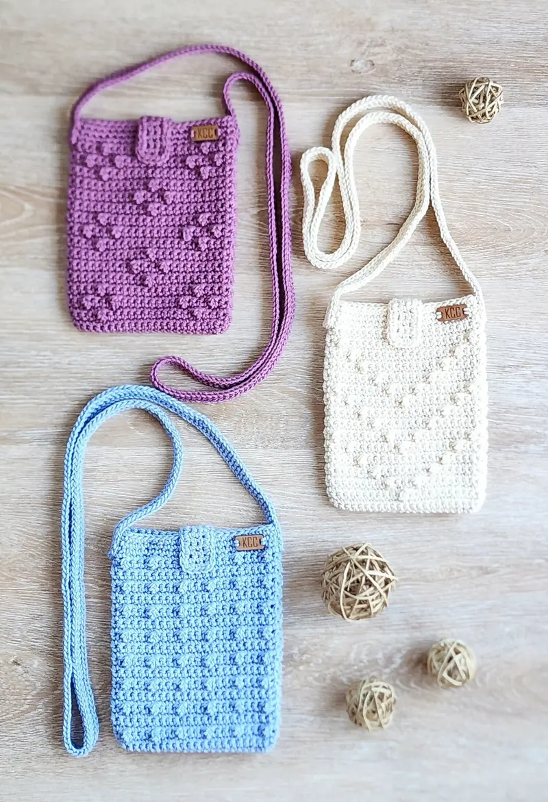 Dotty Mini Bags (Crochet) 1