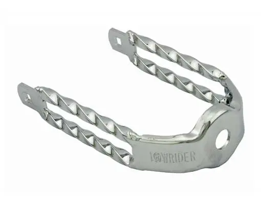 Double Square Twisted Crown Chrome. 1