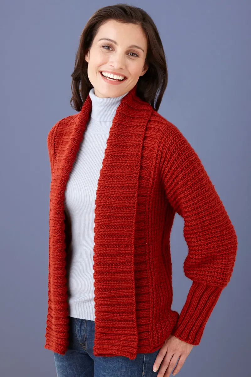 Drapey Cardigan (Knit) 1