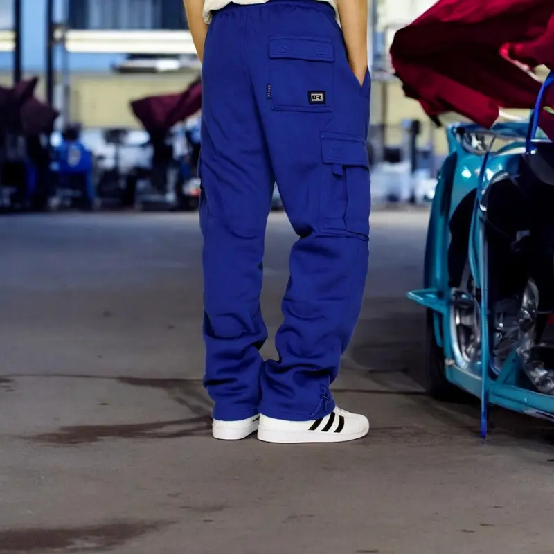 Dream USA Fleece Cargo Sweatpants – Comfortable Athletic Sweatpants
