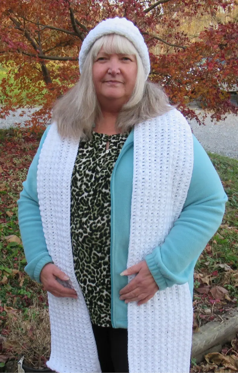 Easy Crochet Winter Hat And Scarf Set (Crochet) 1
