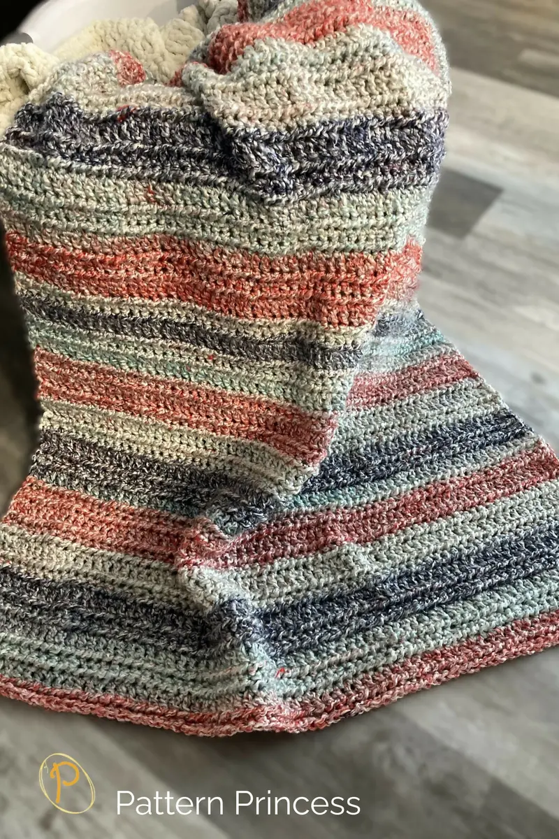 Easy Snuggle Nest Blanket Crochet Pattern (Crochet) 1