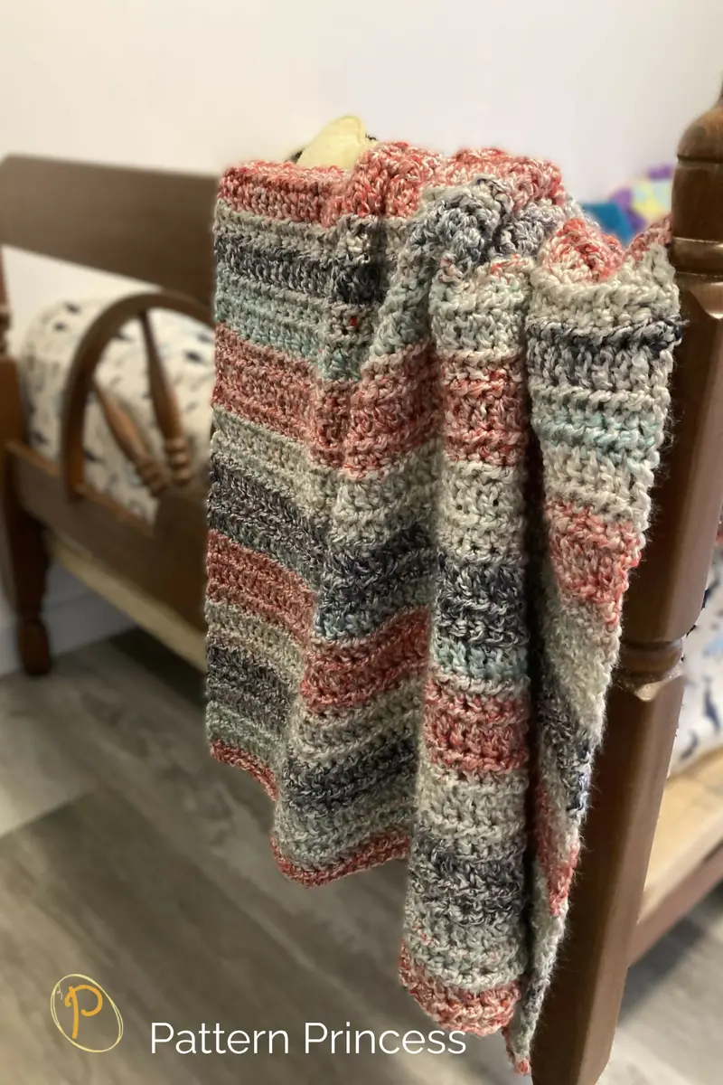 Easy Snuggle Nest Blanket Crochet Pattern (Crochet) 2