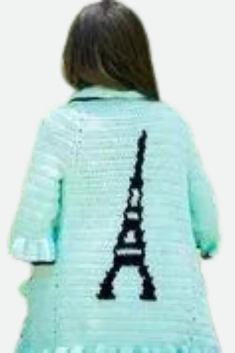 Eiffel Tower Sweater (Crochet) 1