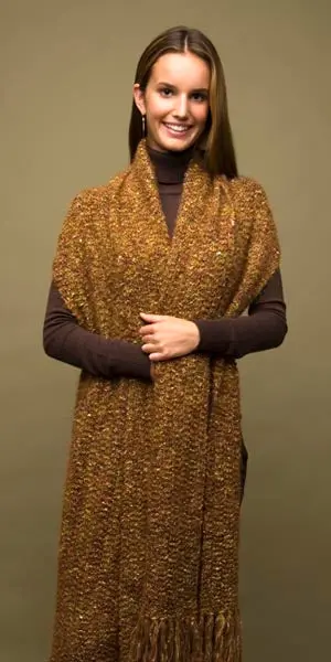 Elegant Comfort Shawl (Knit) 1