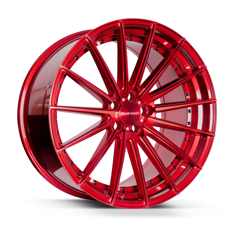 Element El15 Brushed Candy Red W/Black Rivets 1