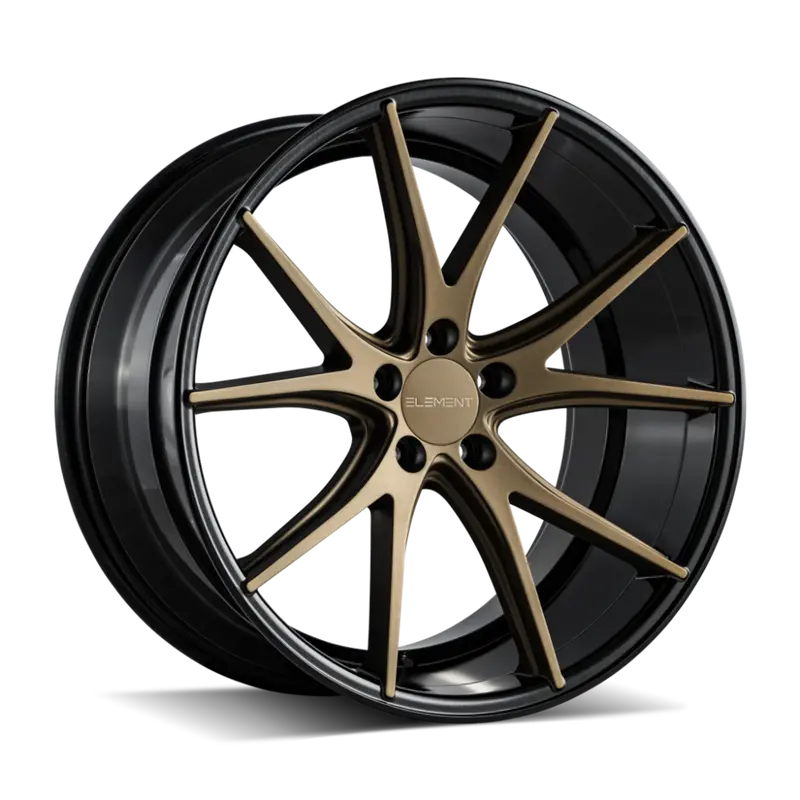 Element El36 Gloss Black Matte Bronze Face 1