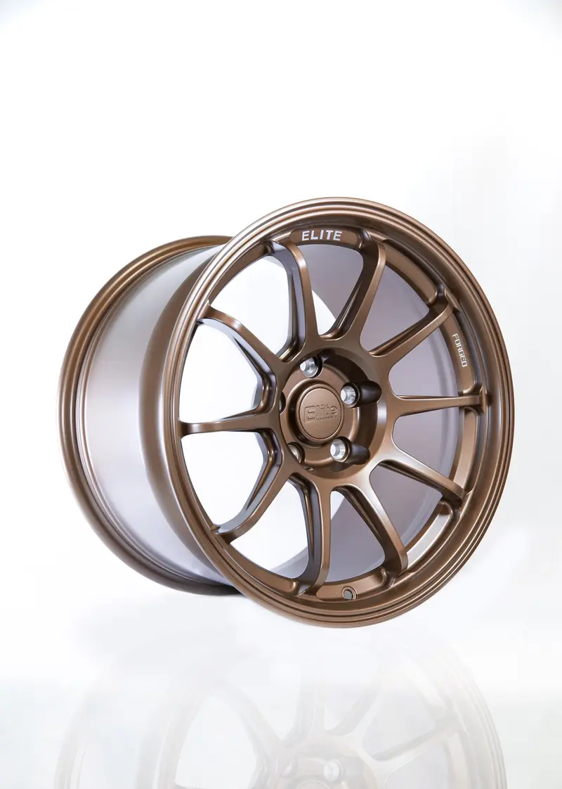 Elite Performance  Ep10 Forged Wheels 17X10.5 +40 5X114.3 73.1 Techna Bronze Set Of 4 1