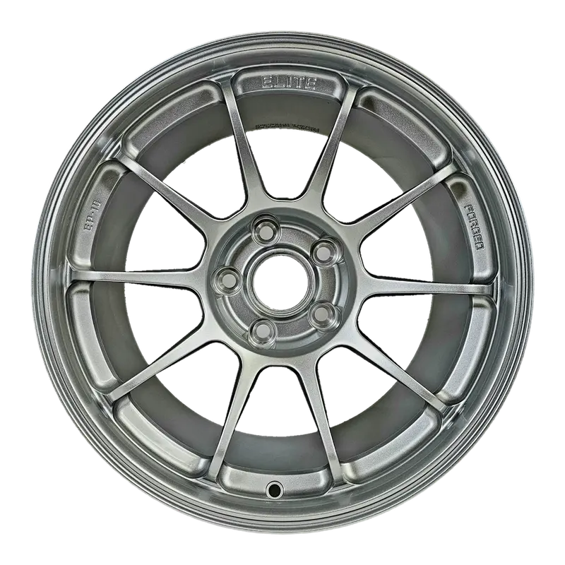 Elite Performance Ep10 Forged Wheels 17X10.5 +40 5X114.3 73 Silver Set Of 4 1