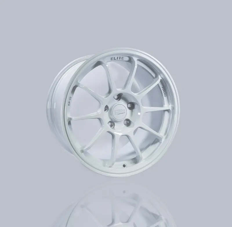 Elite Performance  Ep10 Forged Wheels 17X10.5 +40 5X114.3 73 Speedline White Set Of 4 1