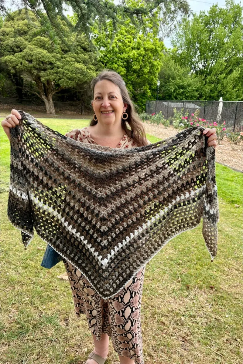 Epiphany Shawl (Crochet) 1