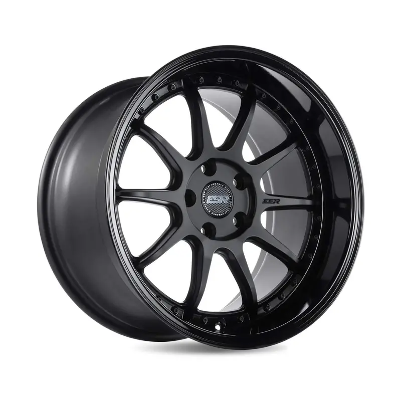 Esr Cs12 Matte Black W/ Gloss Black Lip 1