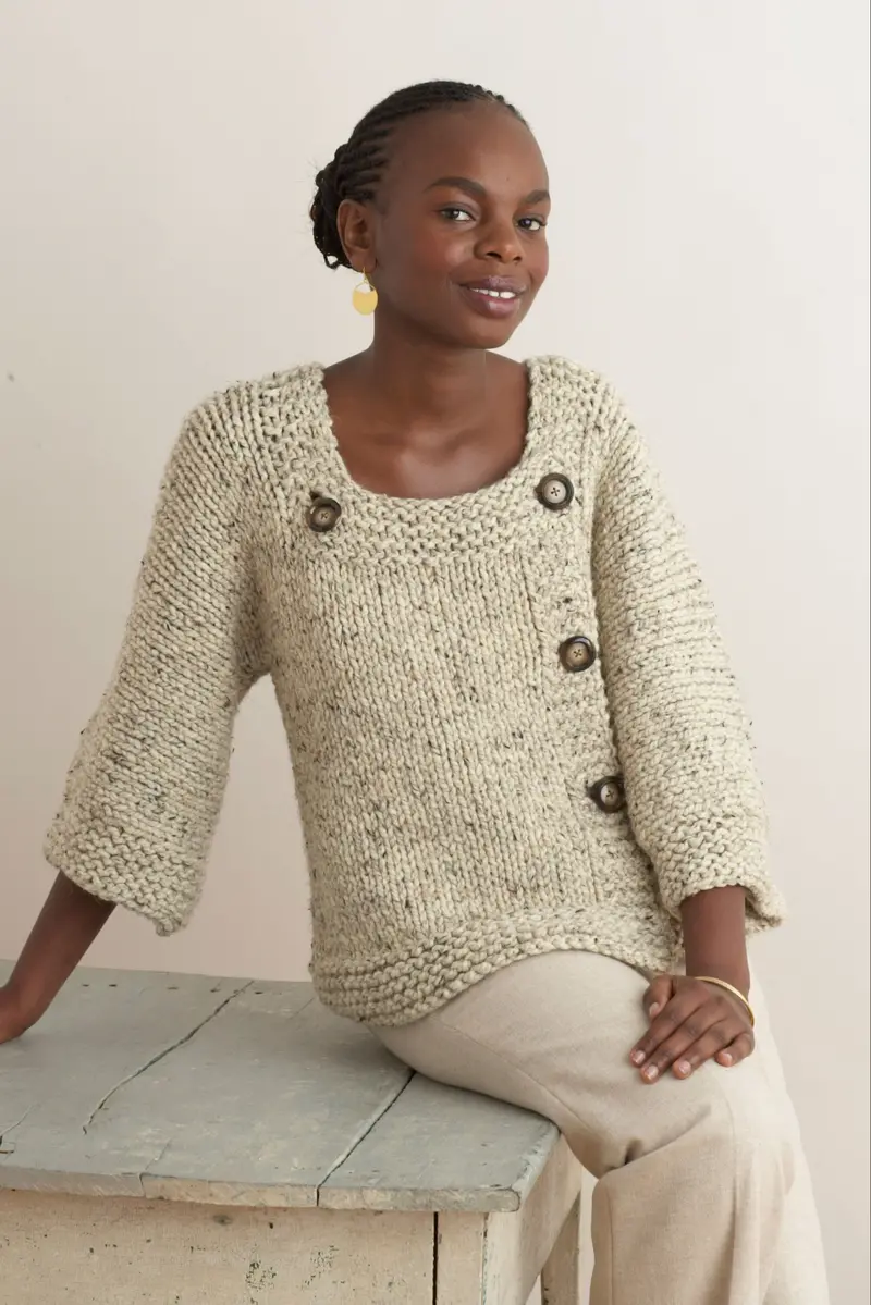 Extra Easy Extra Fabulous Sweater Pattern (Knit) 1