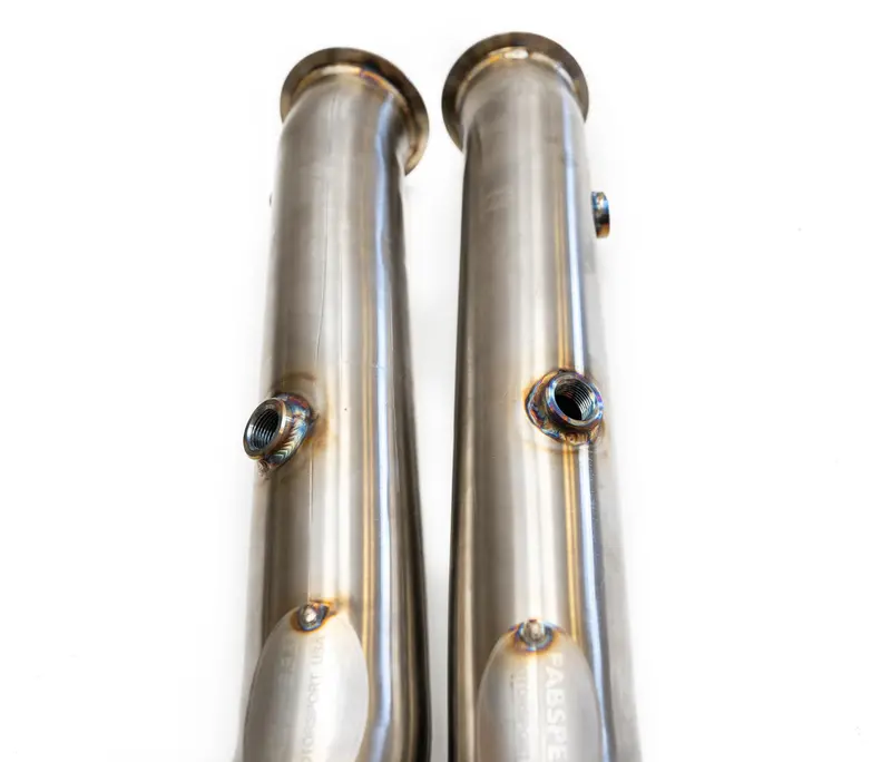 Fabspeed Alfa Romeo Giulia Quadrifoglio Link Comp. Downpipes 1