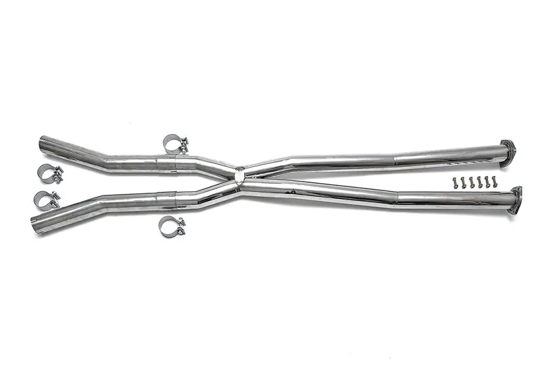 Fabspeed Audi S8 V10 Resonator Bypass X-Pipe (2006-2009) 1