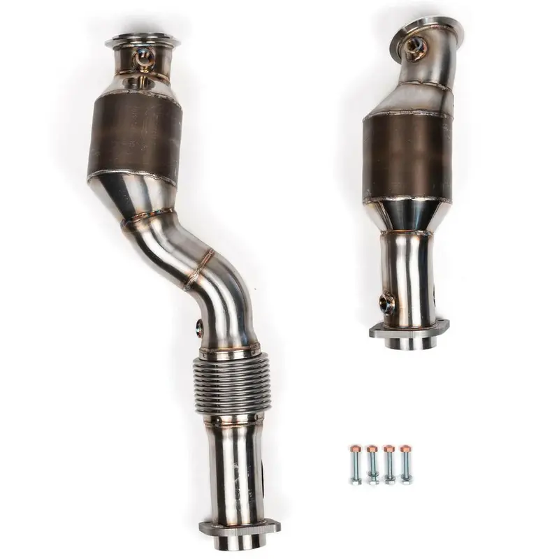Fabspeed Bmw M3/M4 (G80/G82) Sport Cat Downpipes (2021+) 1