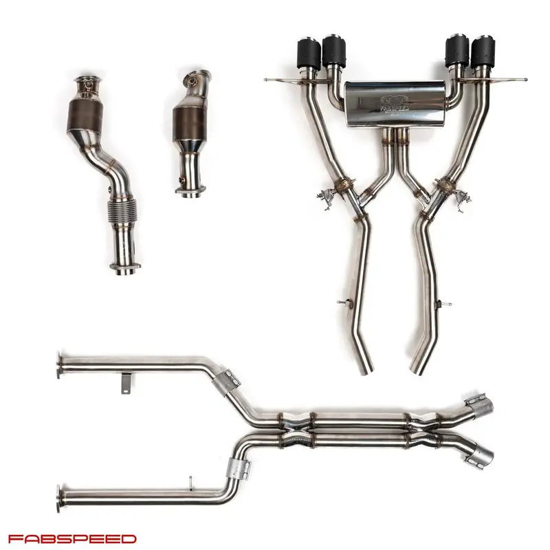 Fabspeed Bmw M3/M4 (G80/G82) Turbo Back Exhaust Package (2021+) 1