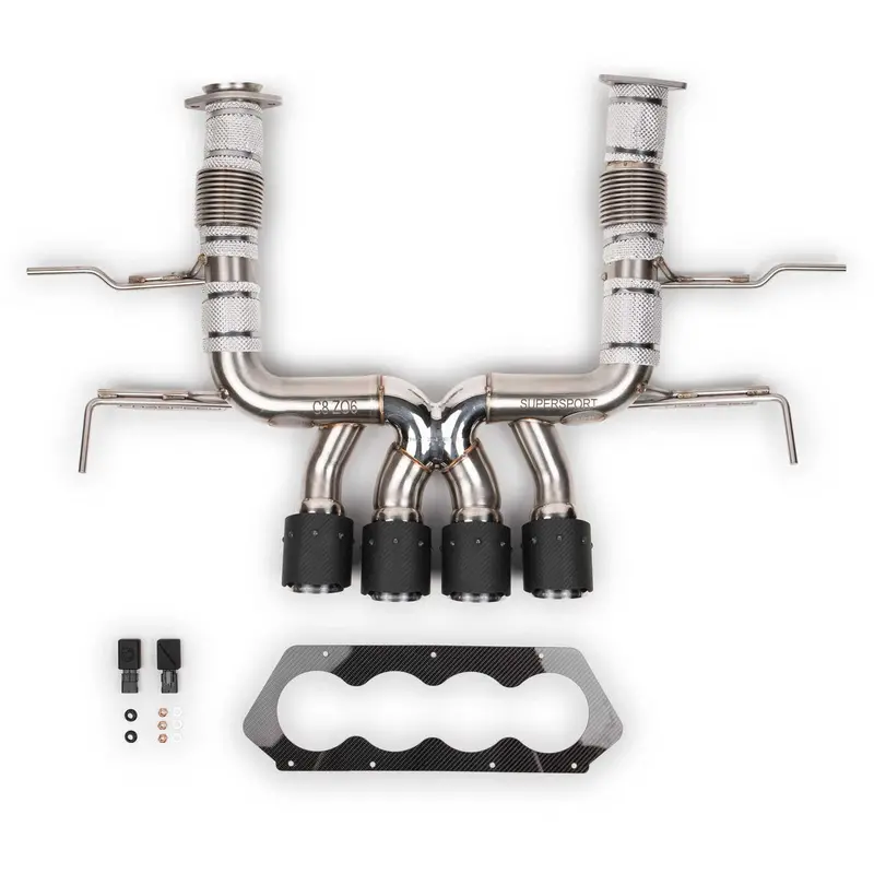 Fabspeed Chevrolet Corvette C8 Z06 Supersport X-Pipe Cat-Back Exhaust System (2023+) 2