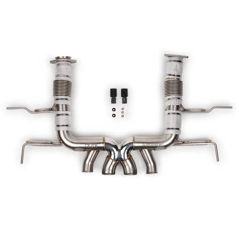 Fabspeed Chevrolet Corvette C8 Z06 Supersport X-Pipe Cat-Back Exhaust System (2023+) 2