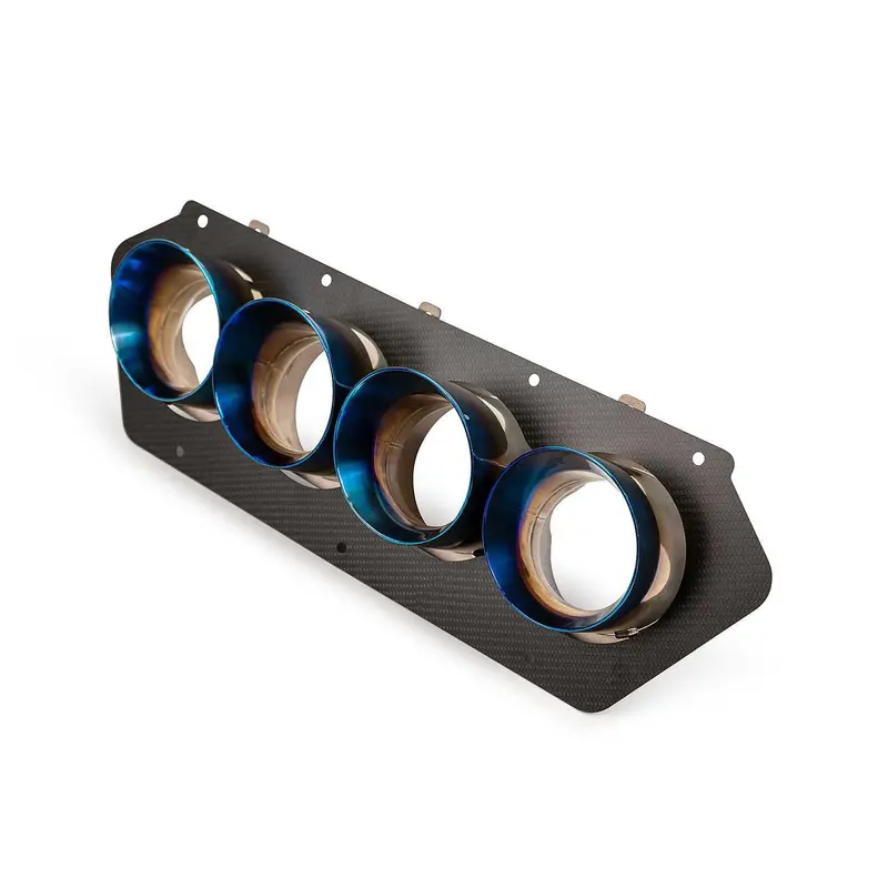 Fabspeed Chevrolet Corvette C8 Z06 Titanium Quad Tips (2023+) 1