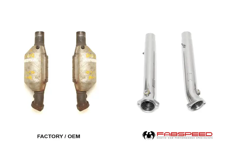 Fabspeed Ferrari 348 Link Comp. Pipes 2