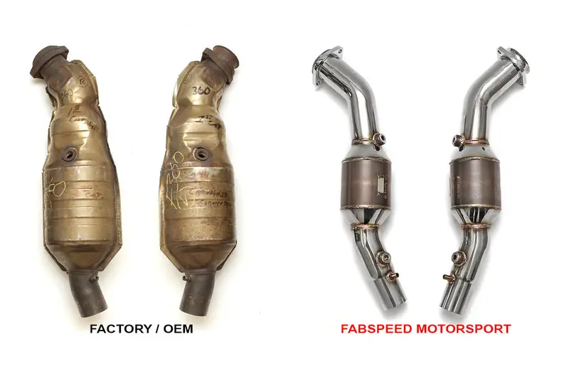 Fabspeed Ferrari 360 Sport Catalytic Converters (1999-2005) 2
