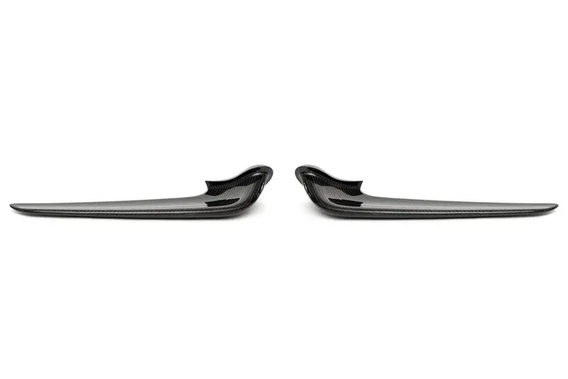 Fabspeed Ferrari 458 Italia Carbon Fiber Front Bumper Blades (2010-2015) 1