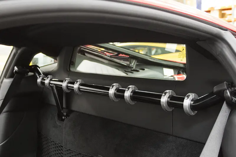 Fabspeed Ferrari 488 Pista Harness Bar & Mounting Kit 2