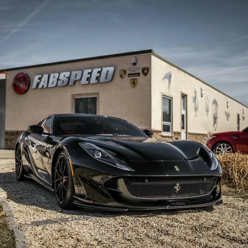 Fabspeed Ferrari 812 Superfast/Gts Link Comp. Pipes (2018+) 1