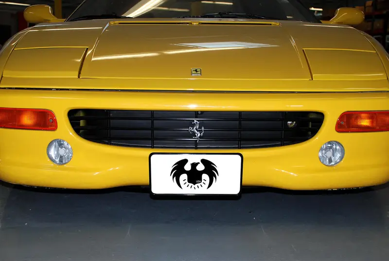 Fabspeed Ferrari F355 Front License Plate Bracket (1994-1999) 2