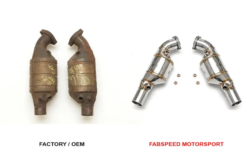 Fabspeed Ferrari F355 Sport Catalytic Converters (1994-1999) 2