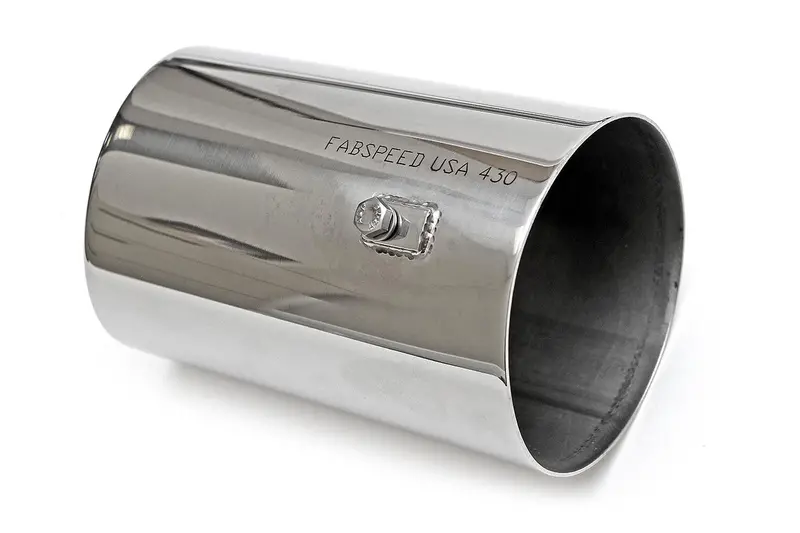 Fabspeed Ferrari F430 Polished Slip-On Tip Covers (2005-2009) 2