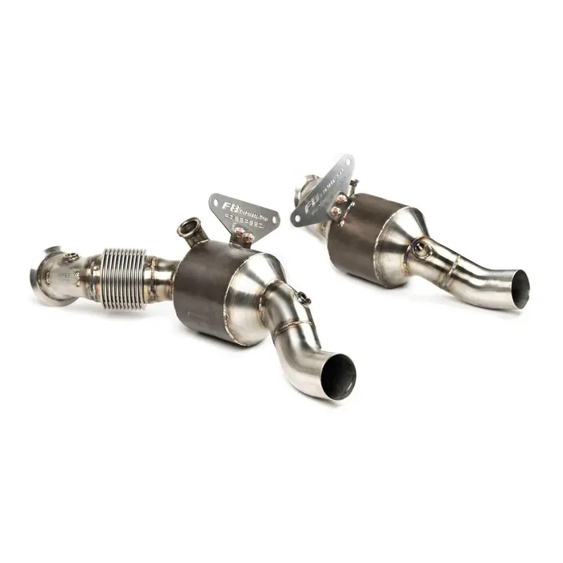 Fabspeed Ferrari F8 Tributo Sport Catalytic Converters (2020+) 1