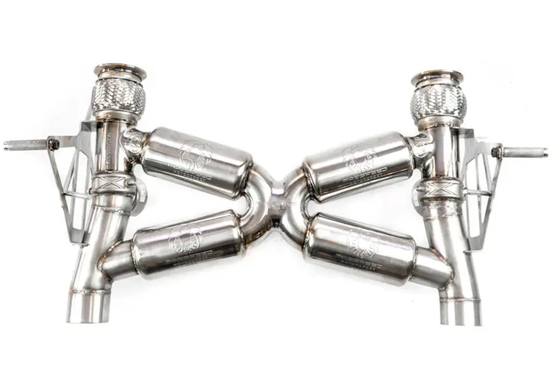 Fabspeed Lamborghini Huracan Performante Valvetronic Dual Tone Supersport X-Pipe Exhaust System 1