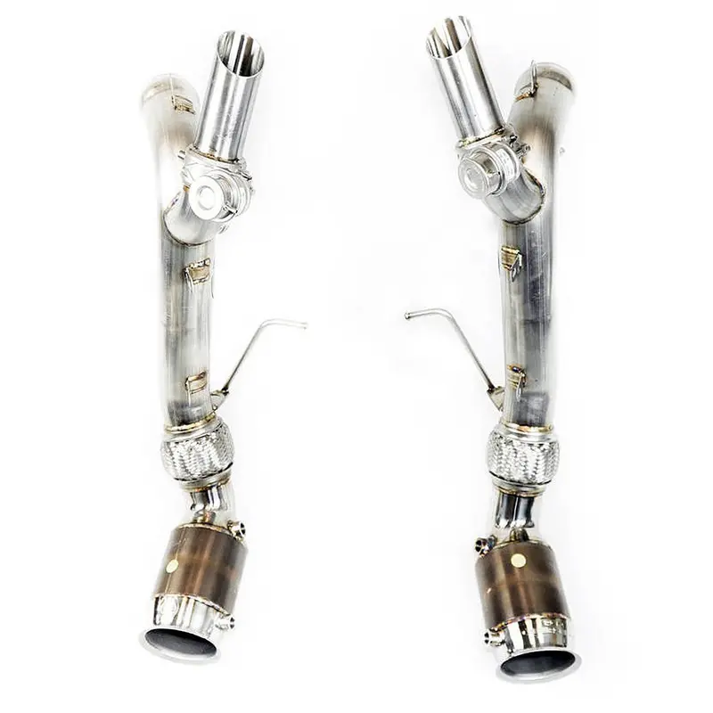 Fabspeed Mclaren 570S / 540C "600Lt Style" Valvetronic Sport Catalytic Converter Exhaust System 2